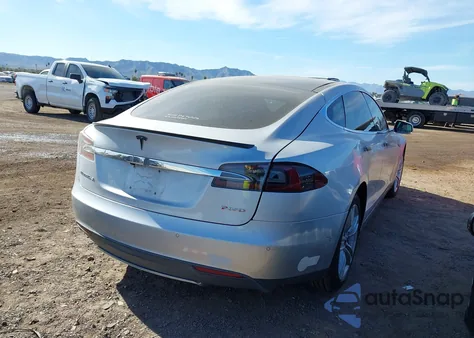 2015 Tesla Model S 85D/P85D from USA, damaged, VIN 5YJSA1H45FF081140